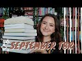 SEPTEMBER TBR 2023 | new release thrillers, extreme horror & booktuber recs!