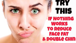 Slim Face Yoga To Reduce Double Chin, Lose Face Fat and Slim Chubby Cheeks #faceyoga #slimface