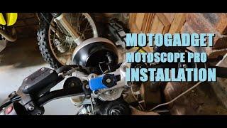 Motogadget Motoscope Pro installation on my R Nine T.