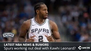 NBA News & Rumors: Kawhi Leonard Staying With Spurs, Karl-Anthony Towns And Kyrie Irving Trade