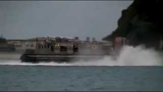 LCAC-1級エア・クッション型揚陸艇 小笠原諸島父島