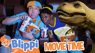 Blippi and Meekah's Go to the Dino Dance Movie! Music Videos for Kids