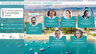 2025 8th Annual Capital Link Cyprus Shipping Forum | Navigating the Global Shipping Landscape