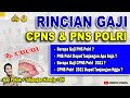 GAJI PNS POLRI & GAJI CPNS POLRI