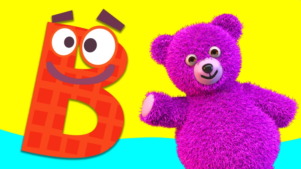 B For Bear Alphabet Phonics Learn To Read Letter Sounds With