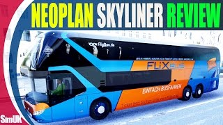 Fernbus Neoplan Skyliner Review (First Look) + Giveaway Details how to Win a Neoplan Skyliner