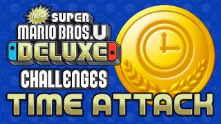 New Super Mario Bros U Deluxe - Challenges: Time Attack (Gold Medal)