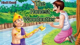 ईमानदार लकड़हारा | The Honest Woodcutter | Hindi Kahaniyan | Lessonable Story | Achche Vichar |