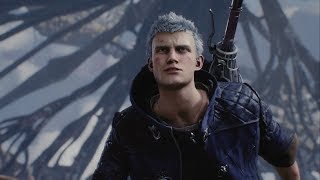 【右邊】Devil May Cry 5 惡魔獵人5  Nero vs Vergil  DMD No damage  Gerbera GP-01 (high quality\u002660FPS)