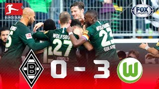 Borussia Mönchengladbach - Wolfsburgo [0-3] | GOLES | Jornada 23 | Bundesliga