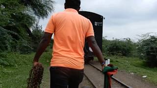 Shakuntala Narrow Gauge Train - A Level Crossing