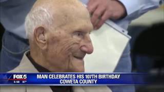 Party honors Coweta County's oldest resident