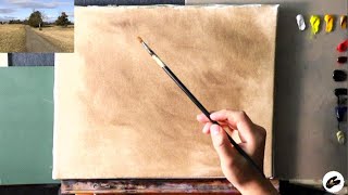 Oil Painting Landscape - LIVE! | Virtual Painting Session