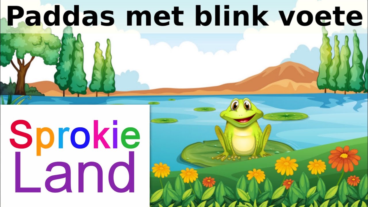 🐸Afrikaans Vir Kleuters | Luister Sprokies | Kinderstories: Paddas Met ...