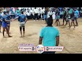 5 5 raids tie breaking final match pk sports jolarpet vs valarpirai vaniyambadi 1 lakh price bjp