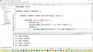For loop in Java | How to debug Java code| If condition inside for loop in Java