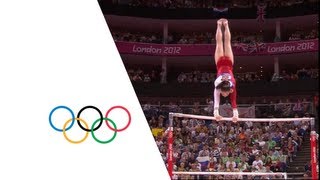 Aliya Mustafina (RUS) Wins Uneven Bars Gold - London 2012 Olympics