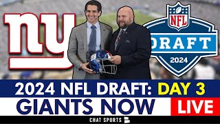 New York Giants 2024 NFL Draft Live Day 3