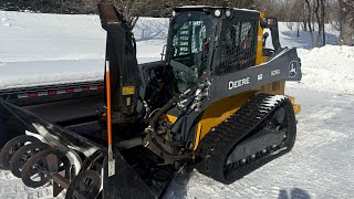 Cat sr 321 blower on a cat 325g high flow.