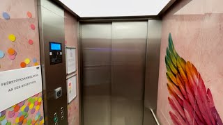 Brand new 2019 ThyssenKrupp Elevator at HOTEL***the niu mood, Mainz, Germany