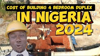 COST OF BUILDING 4 BEDROOM DUPLEX IN LAGOS NIGERIA 2024 #home #house
