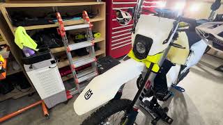 2024 HUSQVARNA FE-501S BREAK IN \u0026 MODIFICATIONS OVERVIEW