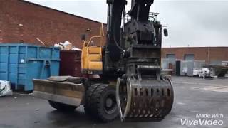 FLT LOGISTICS LTD - 360 WHEELED EXCAVATOR / 15 TON / GRAB