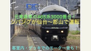 【原形の485系】ジパング花めぐり号 乗車記