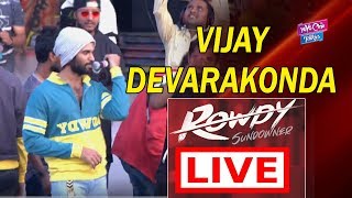 Vijay Devarakonda LIVE | #Rowdy Sundowner Party LIVE | YOYO Cine Talkies