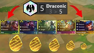 5 Draconic ALL 3 Star⭐⭐⭐ ! | TFT SET 5.5