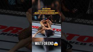 Zabit Magomedsharipov vs Brandon Davis Insane Kneebar Finish #shorts #viral #trending #ufc #mma