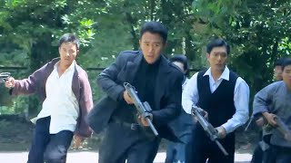 【Full Movie】Japanese weapons base is exposed, and a strike team with machine guns annihilates them.