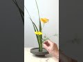 簡單有趣的插花｜simple flower arrangement