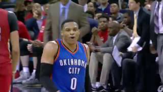 Westbrook Seals Game with 3-Pointer, Shows off Dance Move | 12.21.16