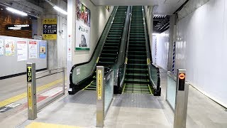 【日立製】富山駅　昇りエスカレーター