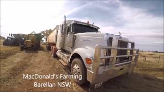 Wheat Harvest Barellan NSW 2016 Part4