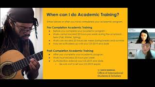 J-1 Academic Training