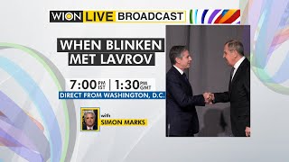 WION Live Broadcast | Blinken & Lavrov meet amid tensions over Ukraine | Direct from Washington, DC