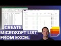 How to Import Excel Data to Microsoft Lists (And Fix Import Problems)