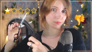 ASMR ✂️ La PEOR PELUQUERÍA del Pueblo 💔 ¿Saldrás con una Sonrisa?