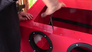 Harbor Freight Blast Cabinet Part 1#realraysgarage