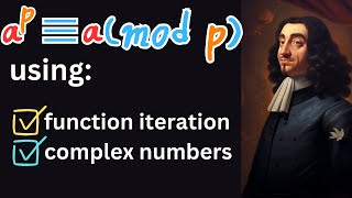 a unique and amazing iterative proof of Fermat's little theorem.