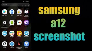 samsung a12 screenshot | how to take screenshot samsung a12