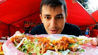 Mexico City Street Food Barbacoa Tacos \u0026 Flautas Heaven 🇲🇽 🤤