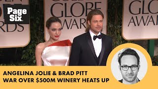 Why Angelina Jolie & Brad Pitt ’s war with over $500M winery now involves NDAs