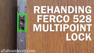 How Easy Is It To Re-Hand a Ferco 528 Multipoint Lock Replacement!?