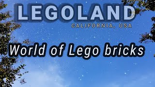 LEGOLAND, CA | "World  Lego Bricks" | Legoland Park | Tour of Legoland |Lego city Legoland CA , USA