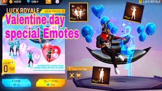 New Valentines Day 😍 Special | Luck Royal Spin | Free Fire new event | #freefiremax #garenafreefire