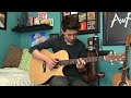 something just like this the chainsmokers coldplay cover fingerstyle guitar