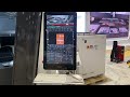 bodor p4 30kw laser cutting machine on fabtech show usa